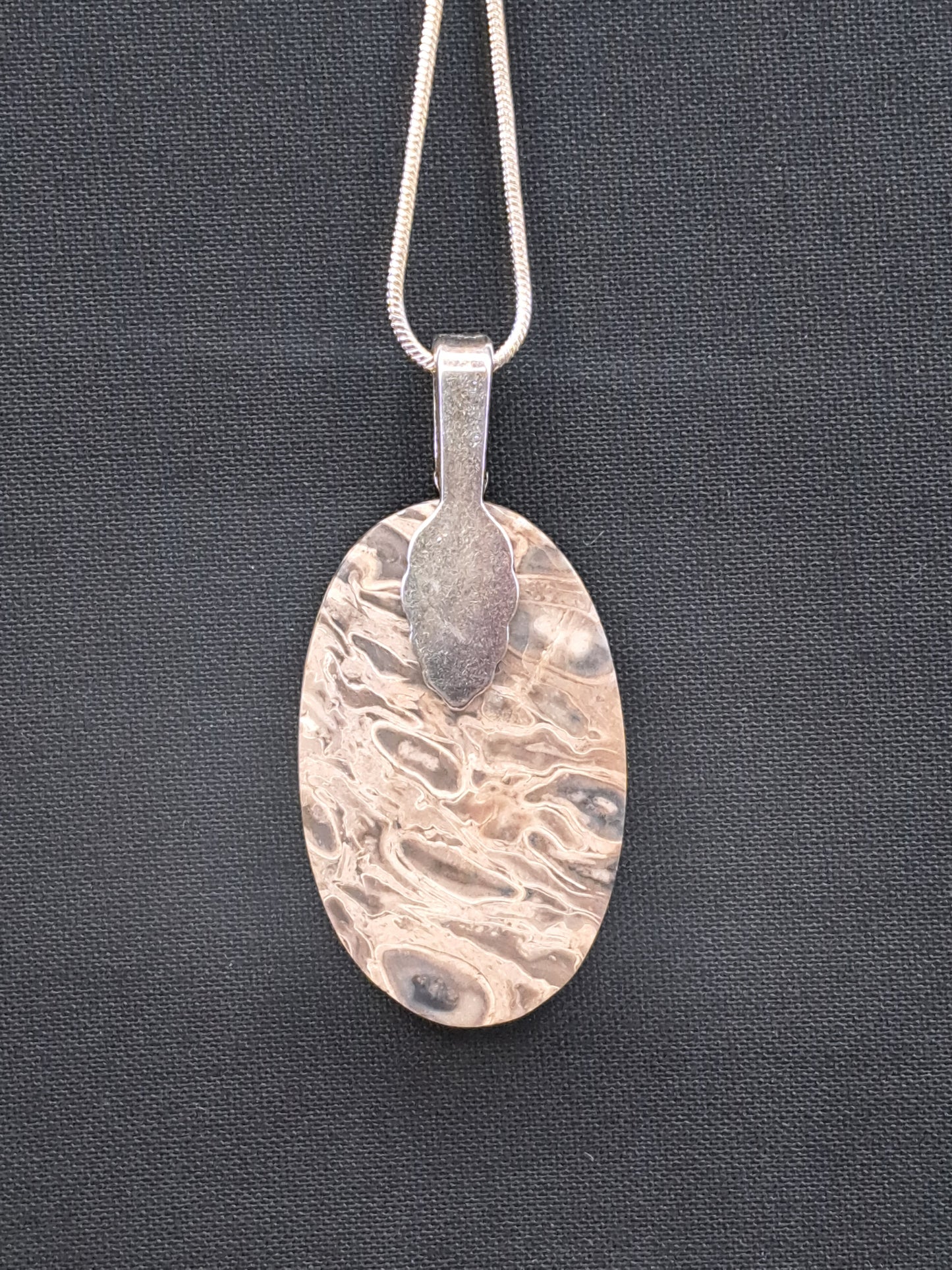 Brecciated Jasper Crystal Necklace