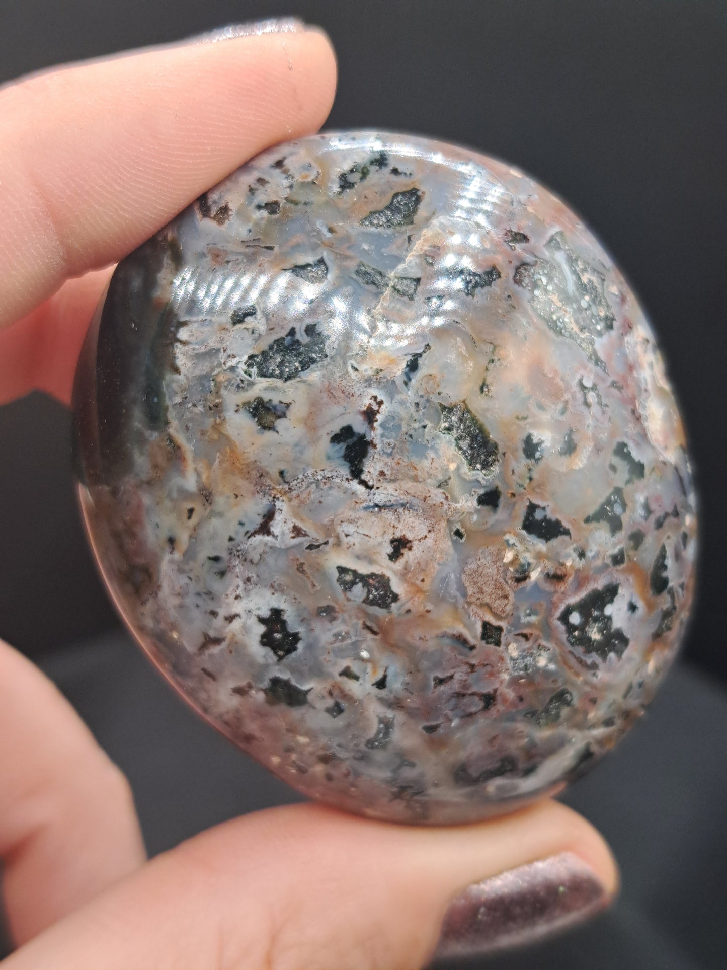 Sea Jasper Palm Stone - You Choose