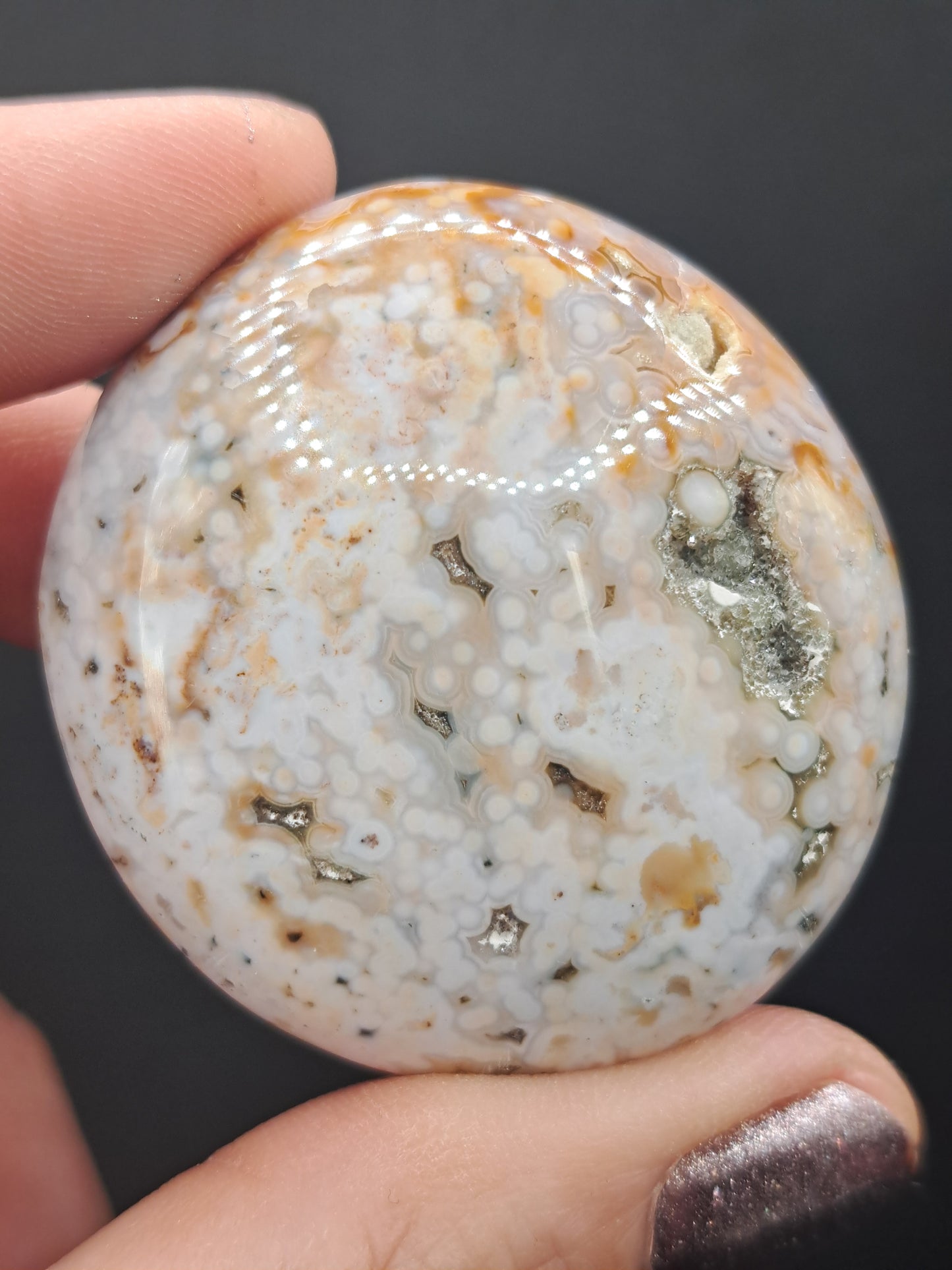 Old Stock Ocean Jasper Pebble - You Choose