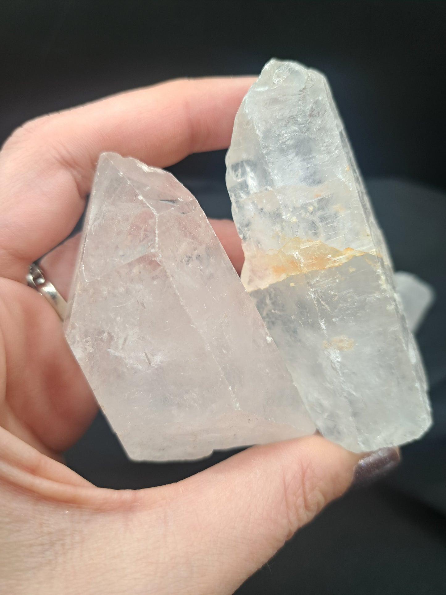 Clear Quartz Raw Crystal - Choose Size