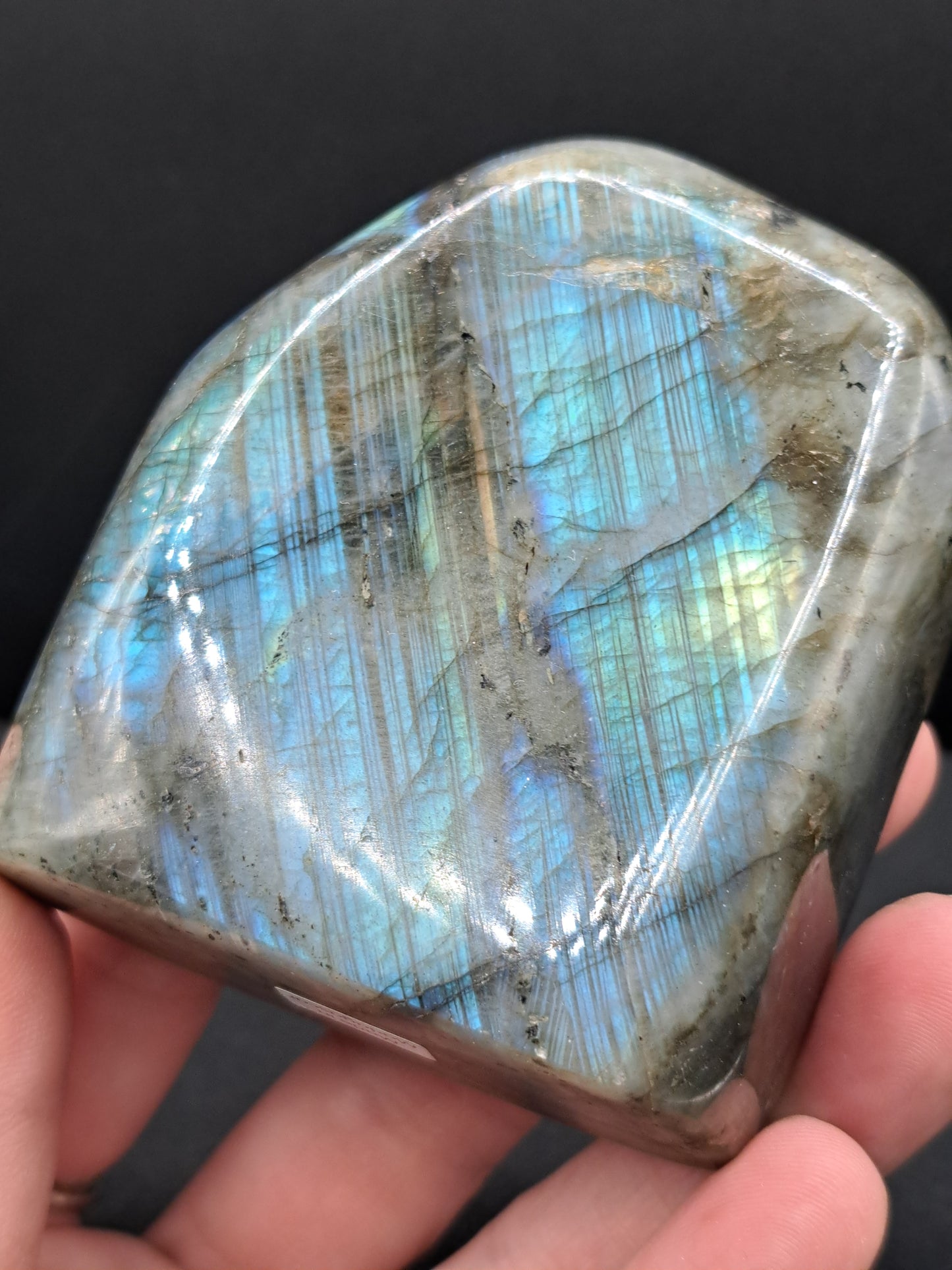 Labradorite Freeform With Blue Flash