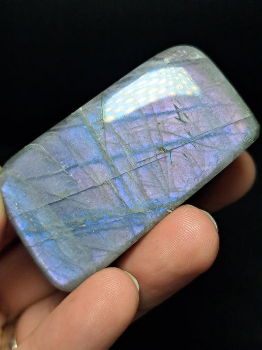 Labradorite Mini Freeform With Purple Flash