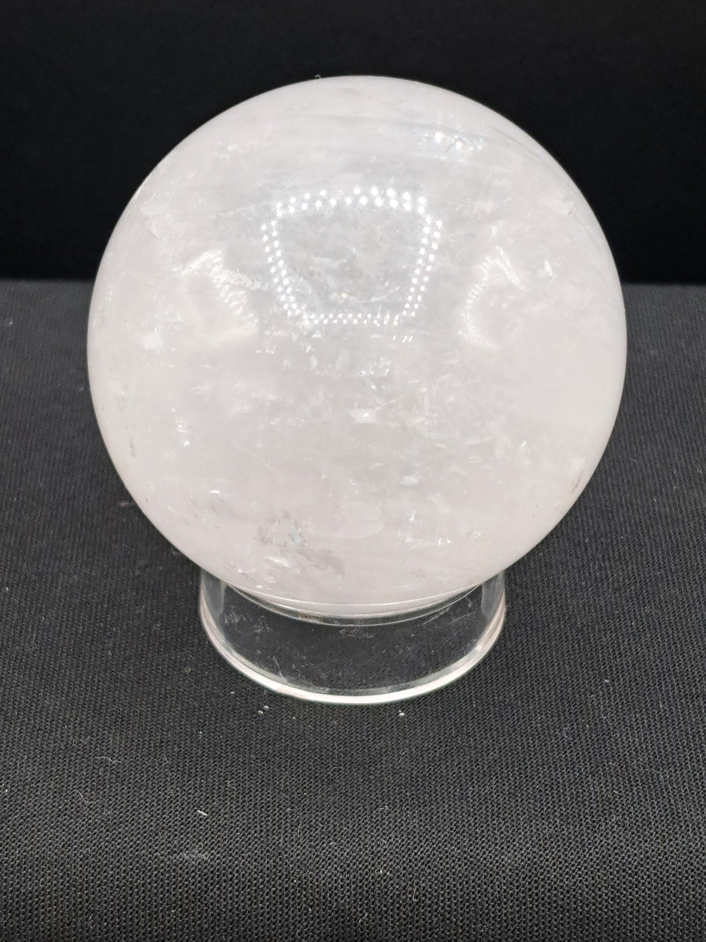 Rainbow Clear Calcite Sphere - Choose Size