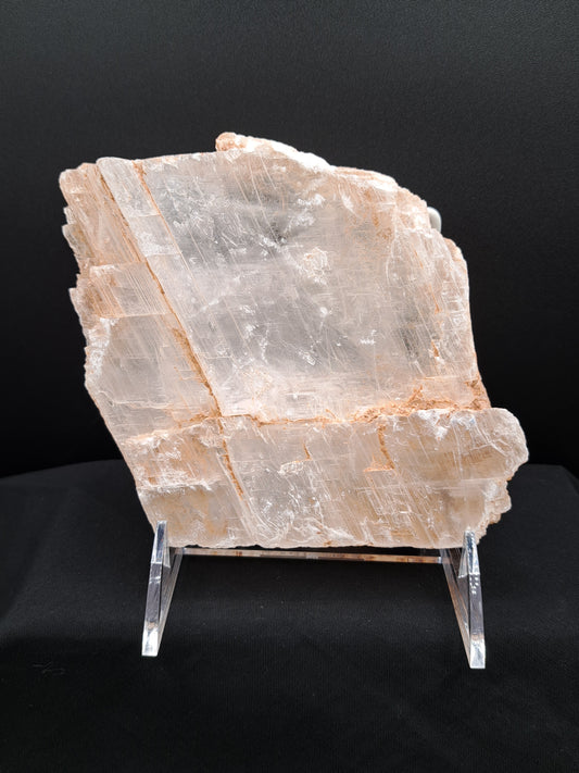 Selenite Raw "Book" Slab Large