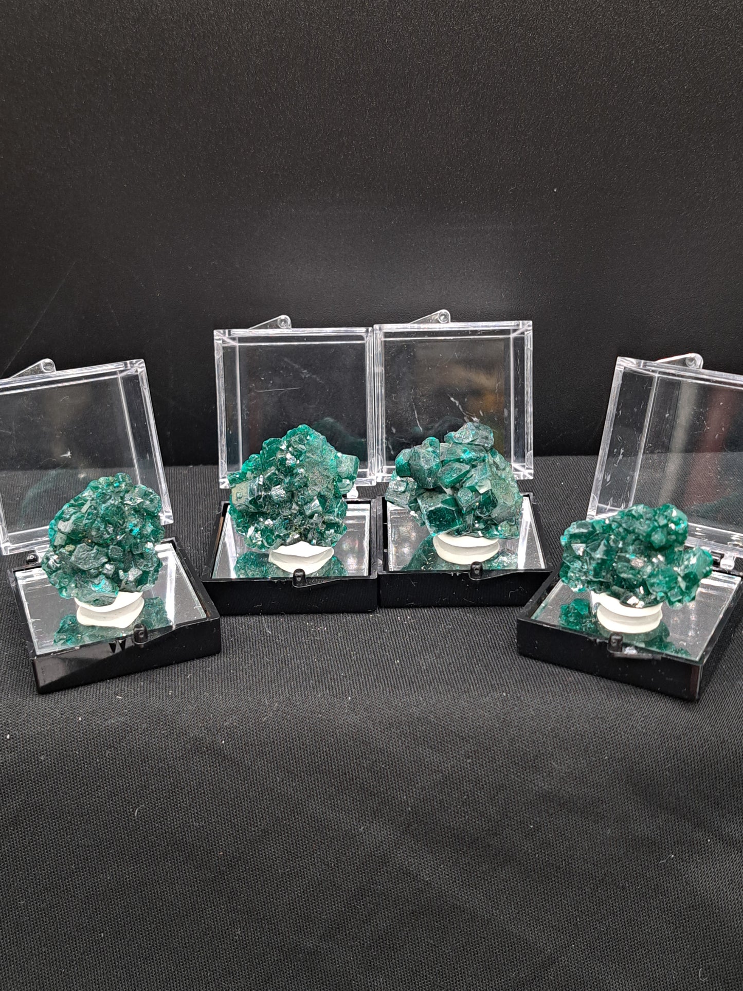 Dioptase in Perky Box - You Choose