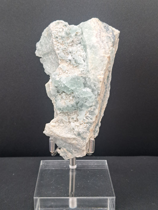 Xianghualing Mint Green Cubic Fluorite