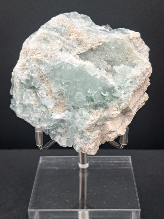 Xianghualing Mint Green Cubic Fluorite